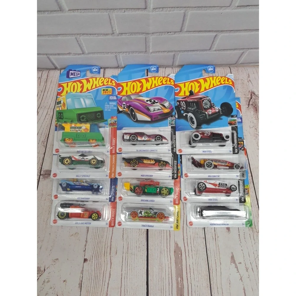 NEW HOT WHEELS Lot Of 12, Assorted All Different